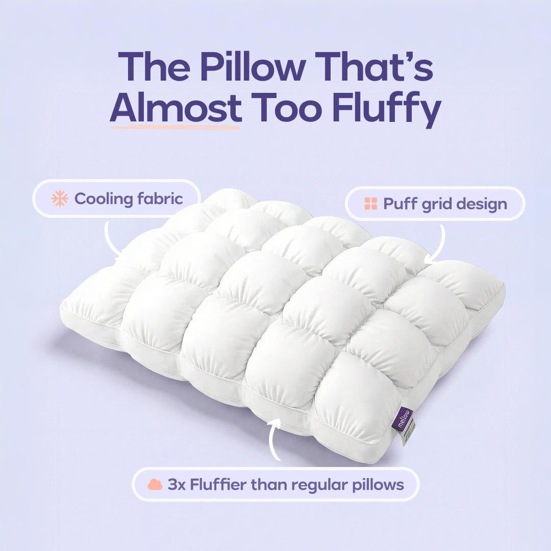 Cloud-shaped Puff Pillow, Pineapple-shaped Pillow, Home-use Single-person High-resilience Fluffy Pillow Core, Cervical-support Pillow