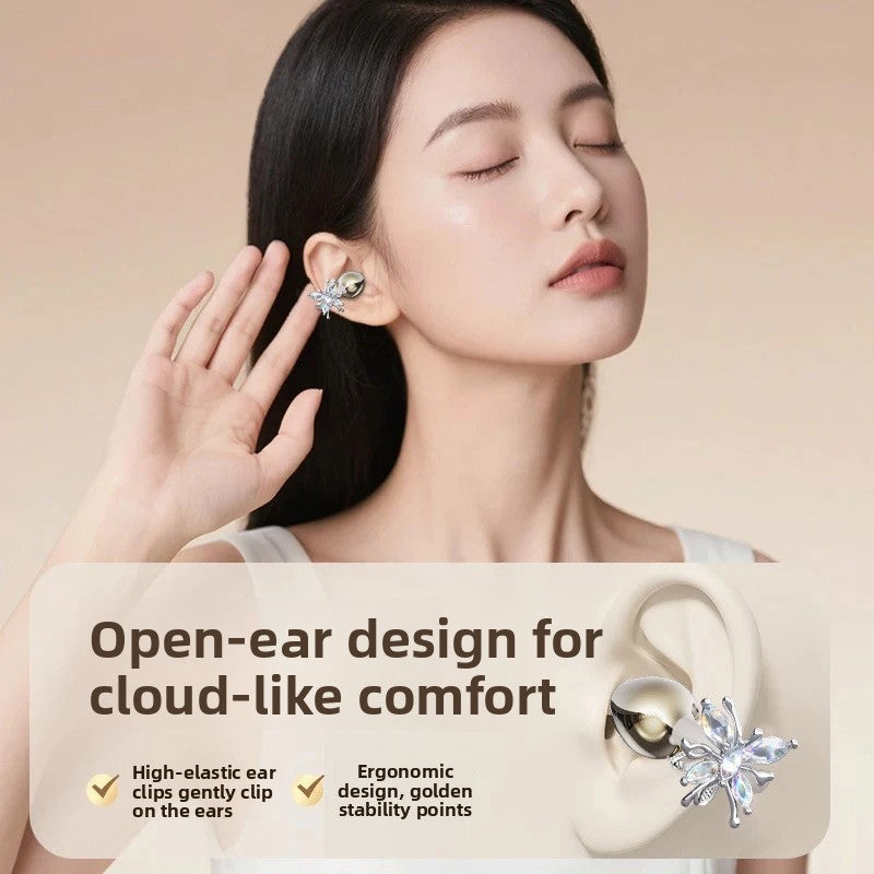 Open-Ear Bluetooth Bone Conduction Headphones | Comfort & Clarity