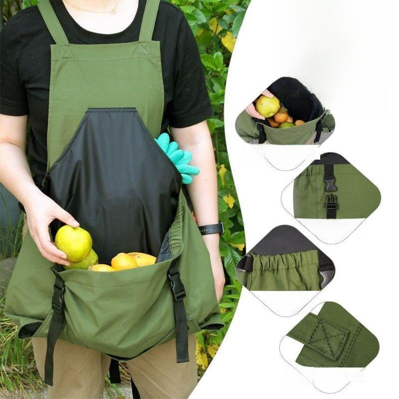 Thickened Canvas Work Apron with Large Pockets | Durable & Waterproof