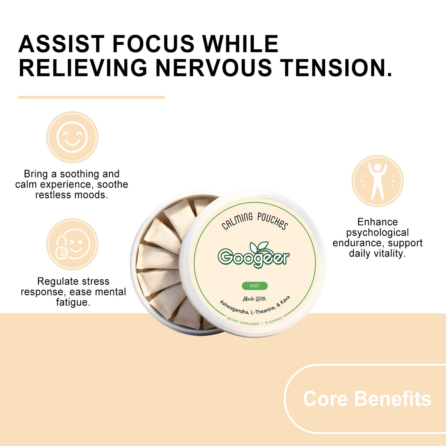 Nutritional Focus Gummies | Enhance Concentration and Well-Being