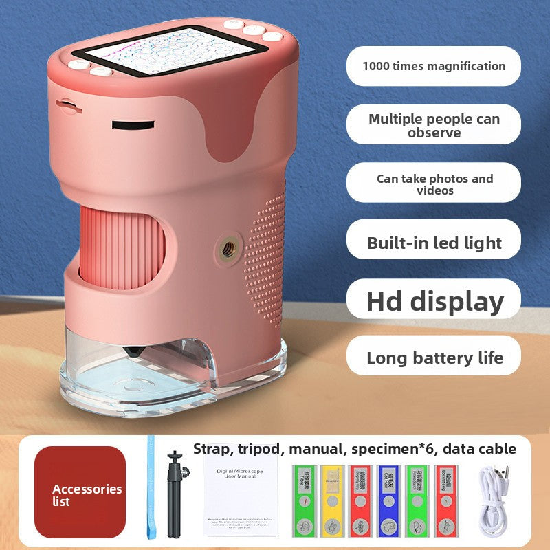Children's Portable Digital Microscope | Fun Educational Tool