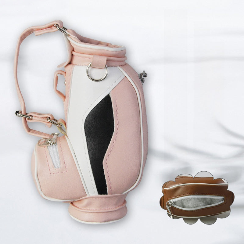 Golf Bag Inspired Pen Holder | Stylish Desktop Organizer