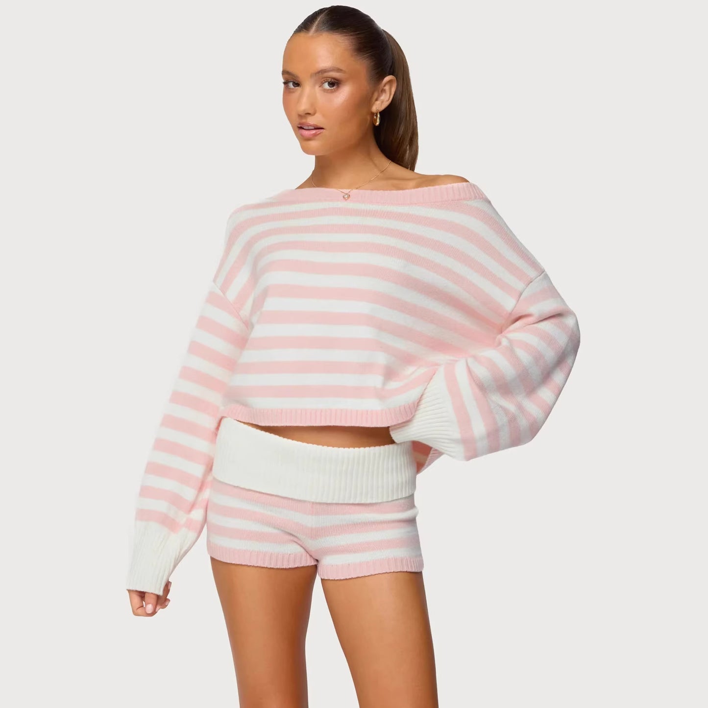 Women's Stylish Sweater and Skirt Set | Cozy & Fashionable Outfit