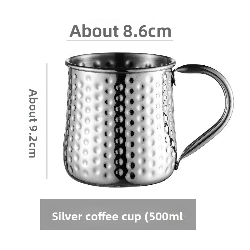 Hammered Cocktail Cup | Premium Stainless Steel Drinkware
