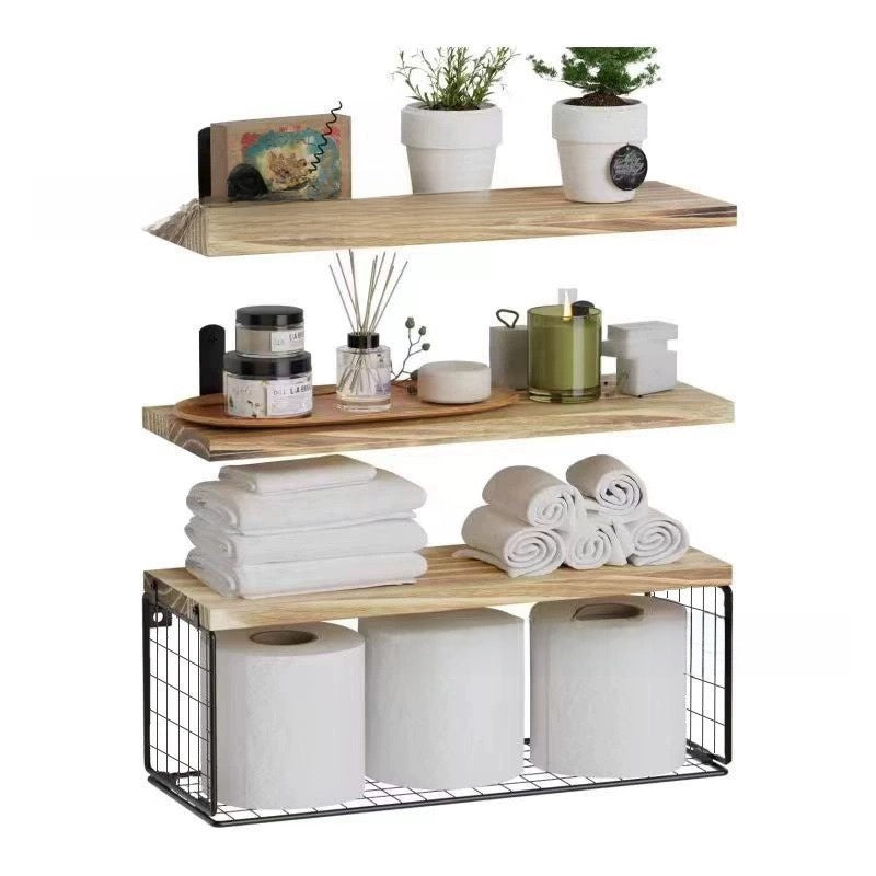 Floating Wall Shelves Storage Rack | Stylish Home Organization