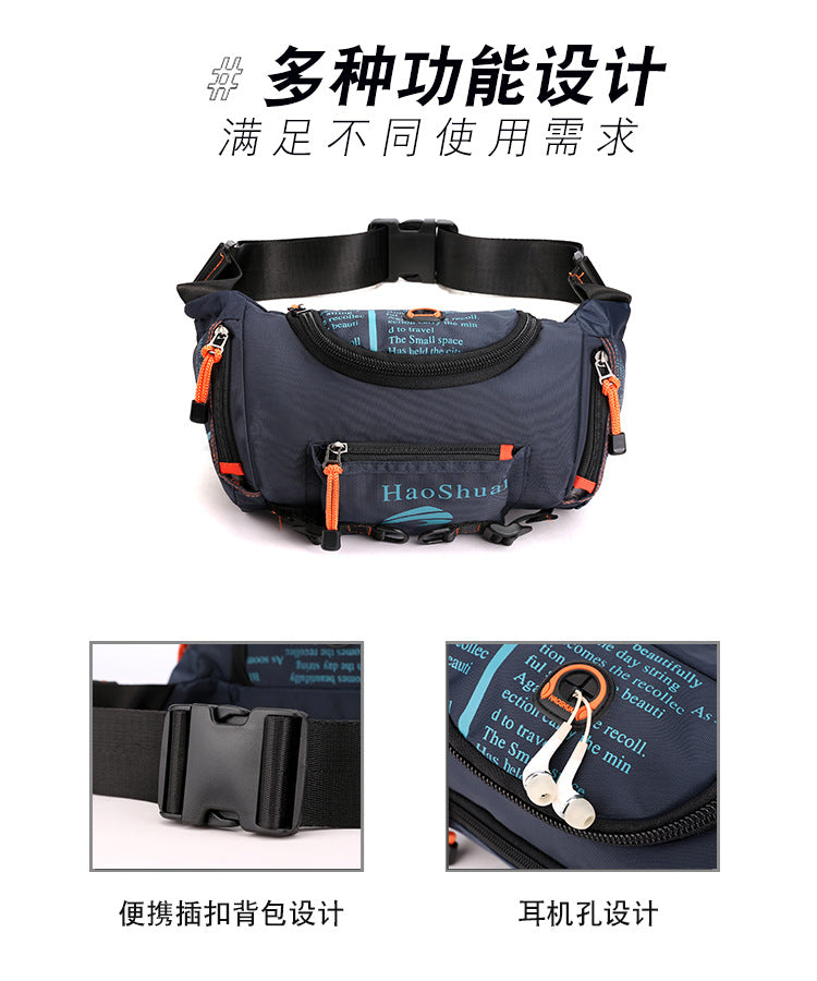 Multifunctional Outdoor Waist Bag for Sports and Adventure