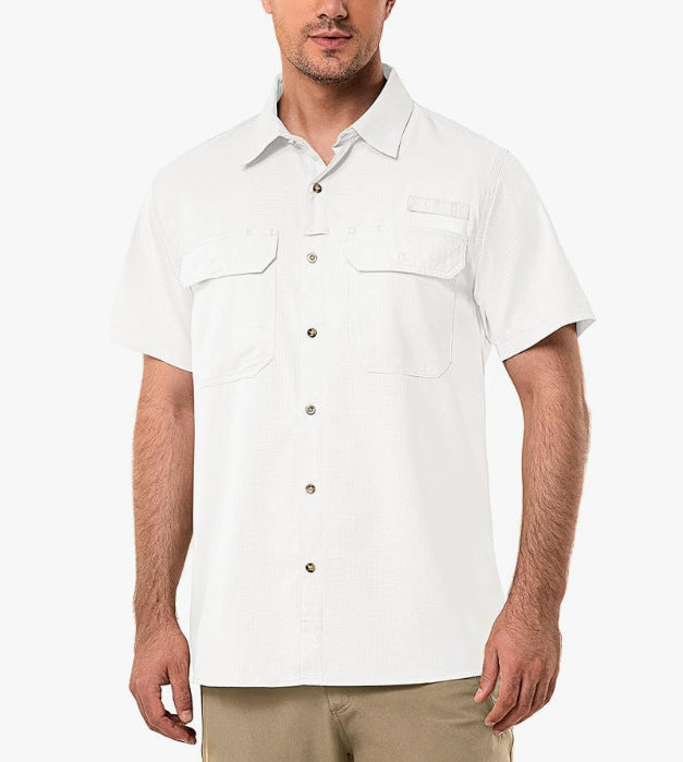 Men's Quick-Dry Short Sleeve Shirt | Ultimate Comfort & Style
