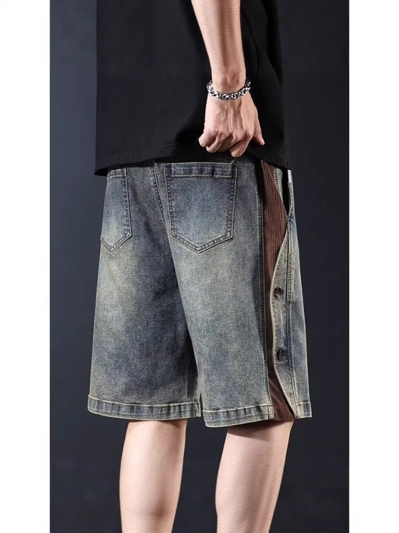 Men's Casual Denim Cargo Shorts | Versatile & Stylish Comfort