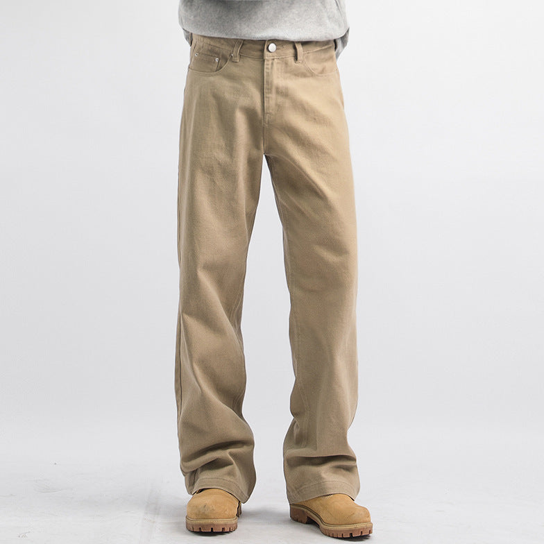 Retro Cotton Casual Trousers | Stylish & Comfortable Fit