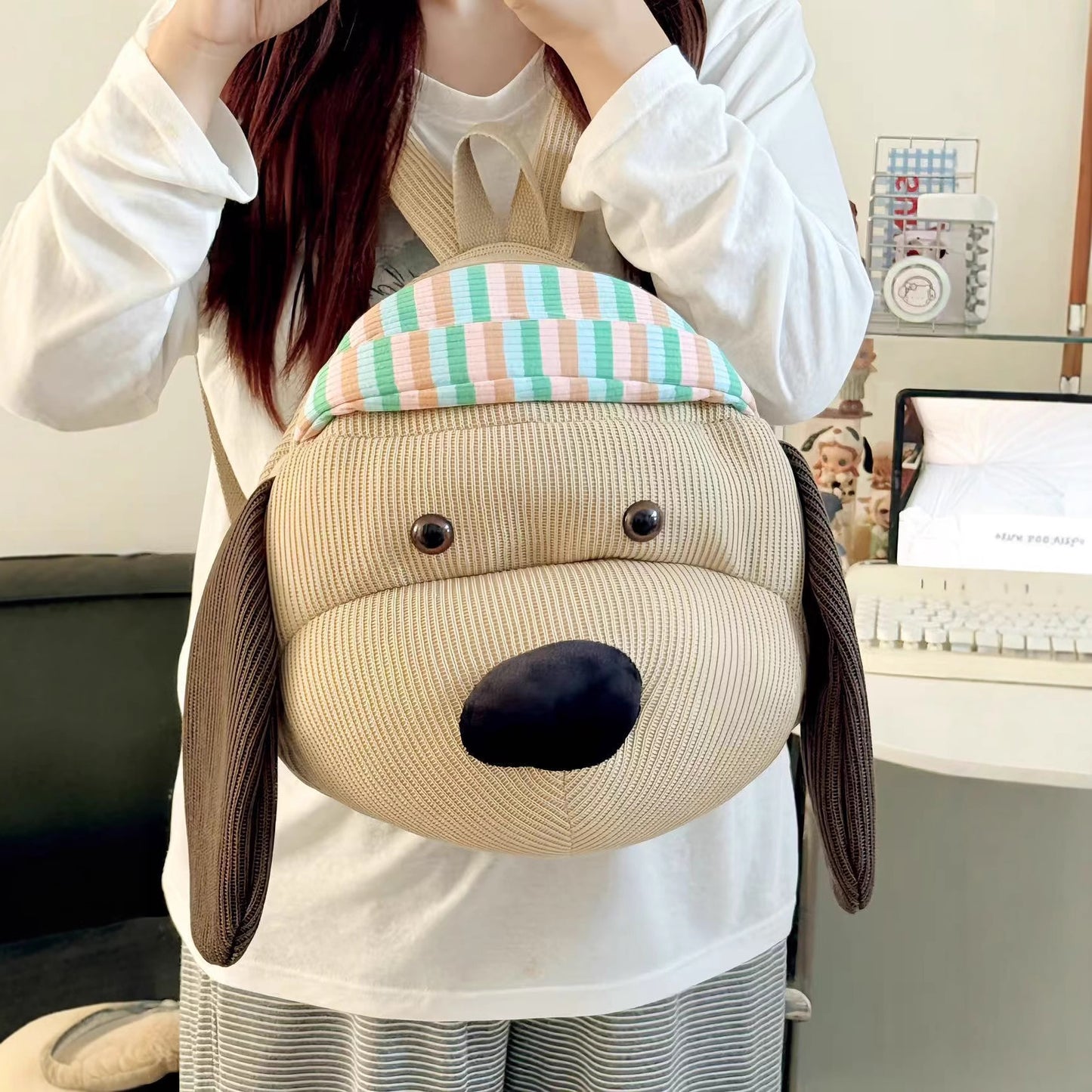 Cute Puppy Plush Backpack for Kids | Adorable & Spacious Design