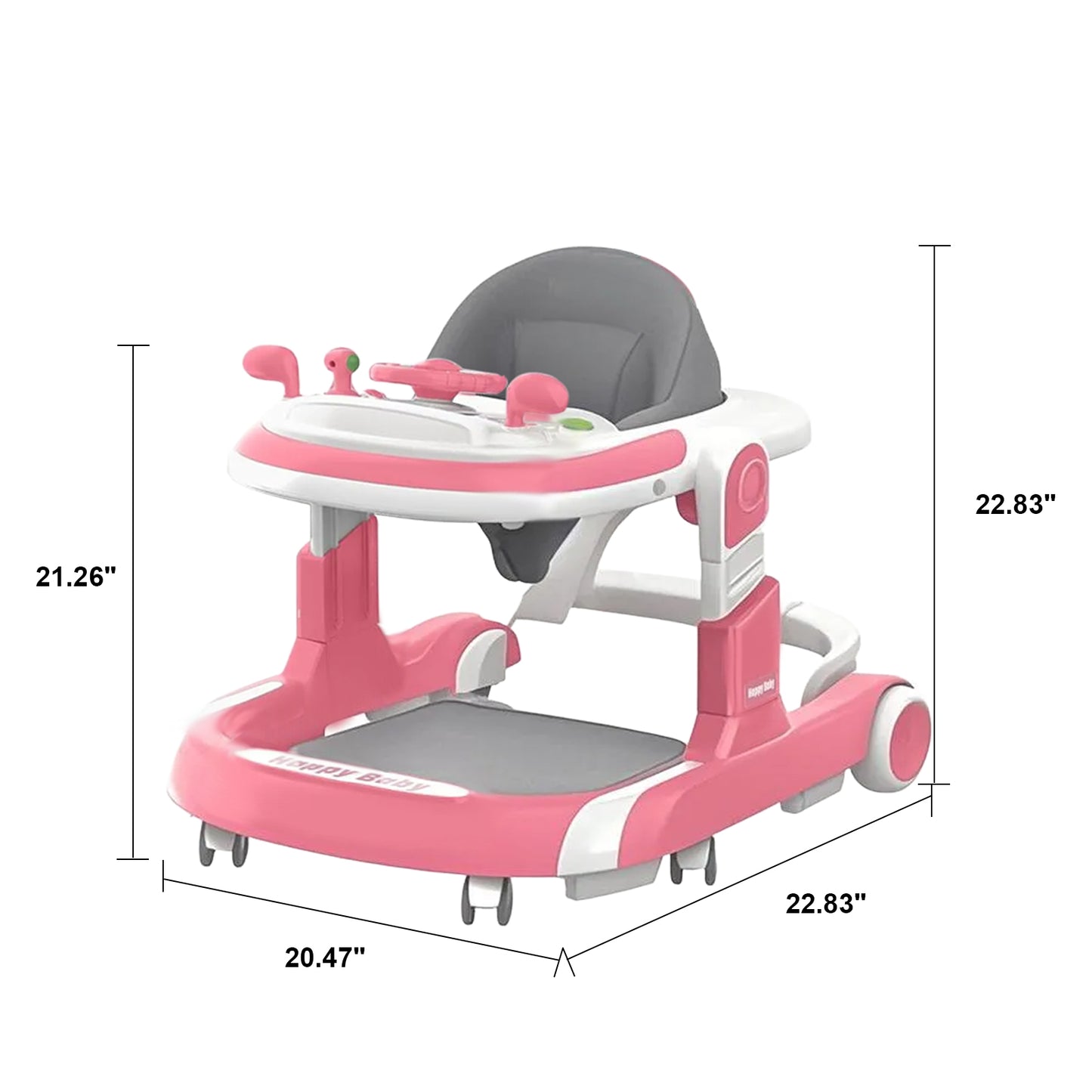 2 in 1 Baby Walker with Music Functionality | Safe & Fun Mobility
