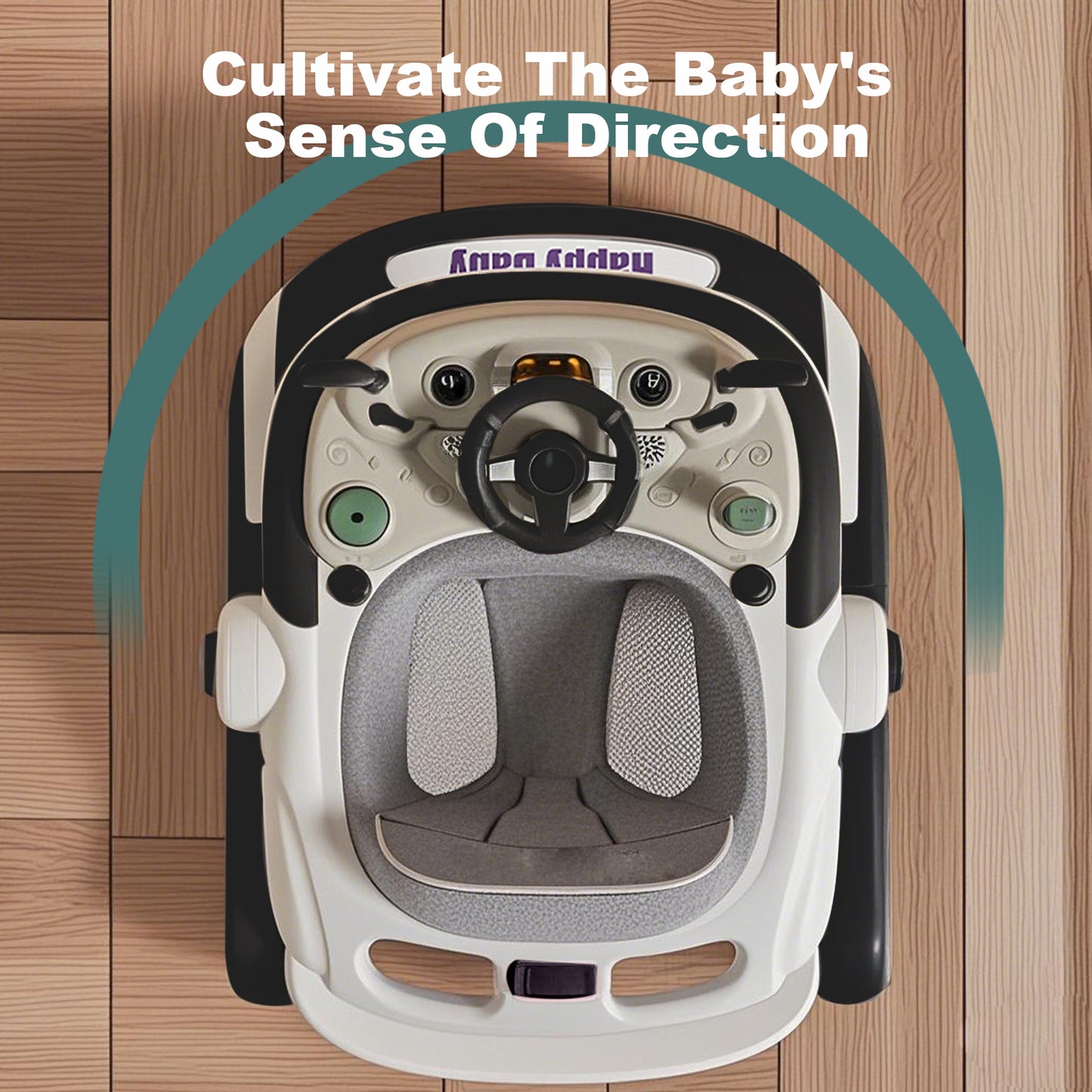 2 in 1 Baby Walker with Music Functionality | Safe & Fun Mobility
