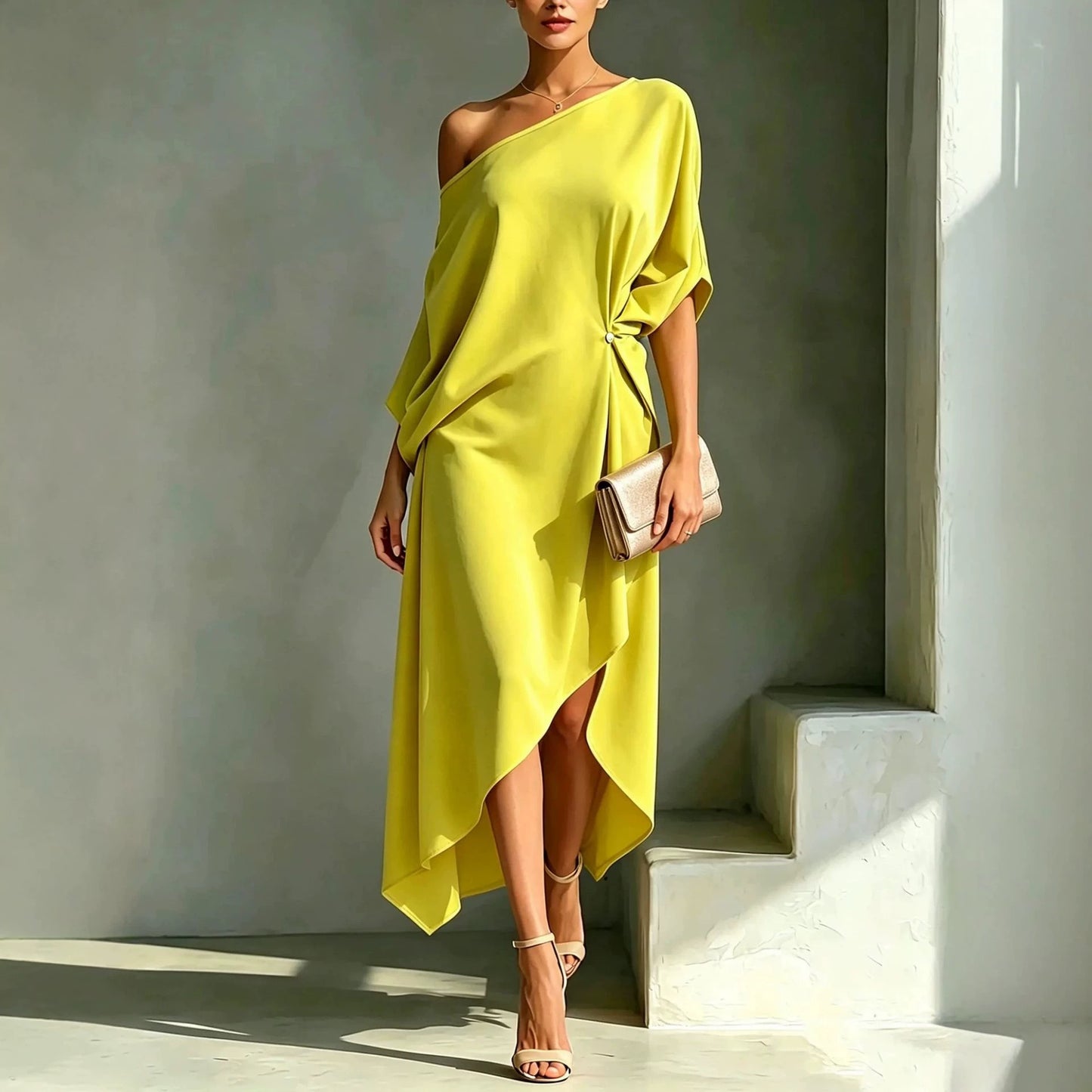 Sleeveless Cotton Linen Dress | Chic & Versatile Summer Outfit