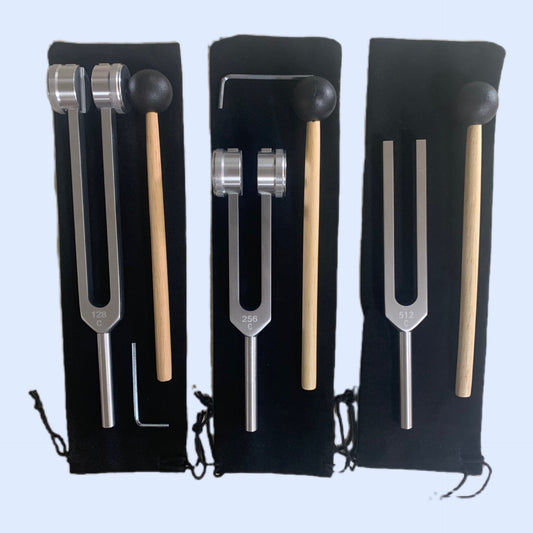 High-Quality Tuning Fork Set | Portable Music & Therapy Tool