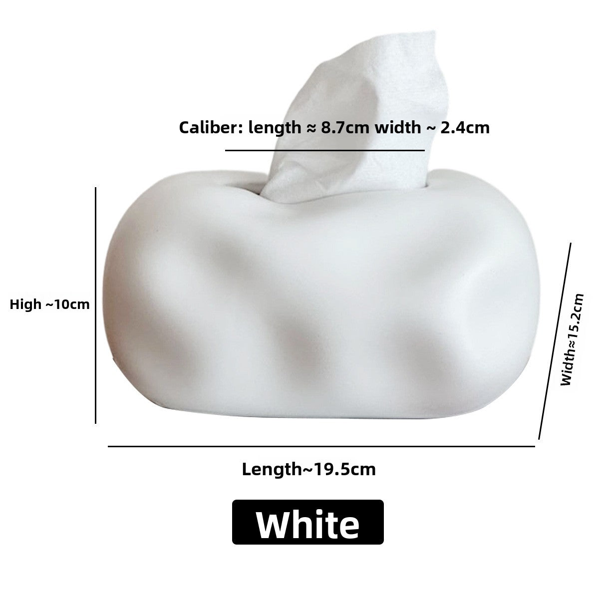 Ceramic Tissue Box | Elegant Home Decor for Any Room