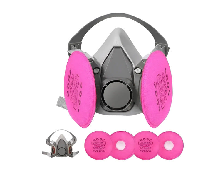 Silicone Gas Mask for Maximum Toxic Fume Protection