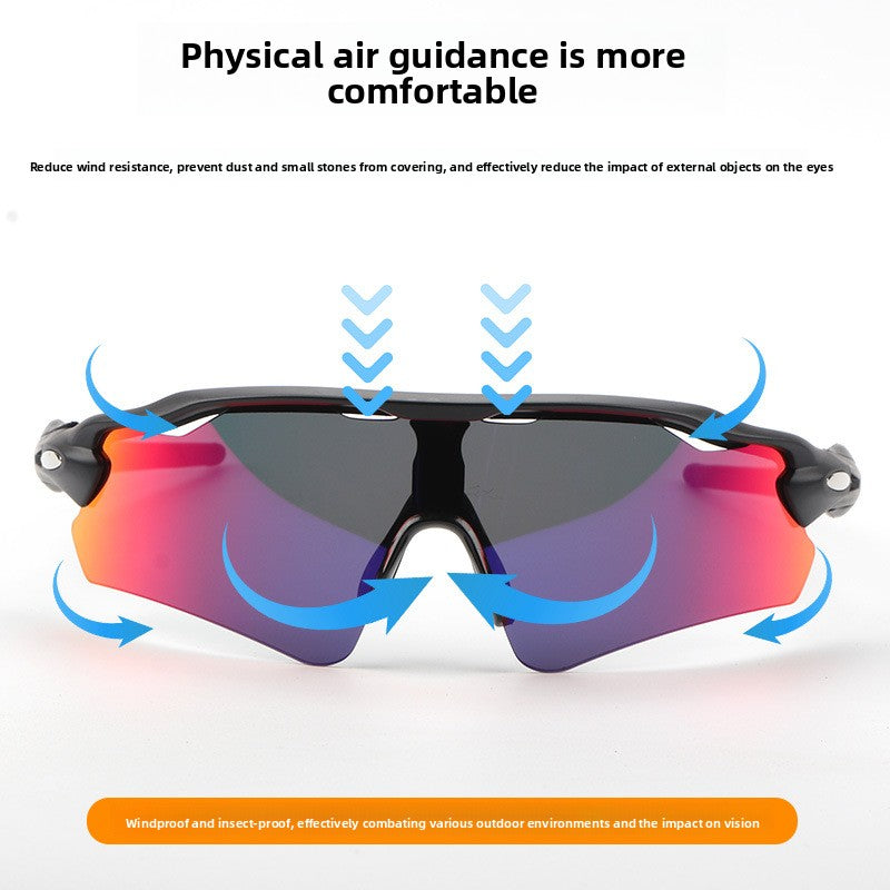 Sporty UV400 Protection Riding Sunglasses | Durable & Stylish