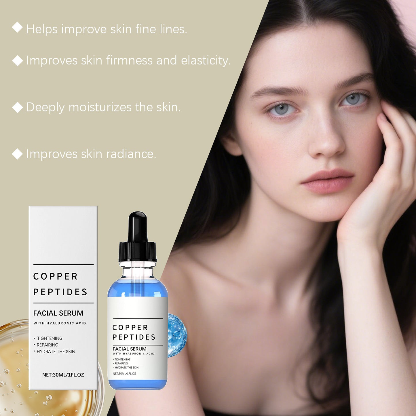 Hyaluronic Acid Moisturizing Facial Essence | Radiant Skin Hydration