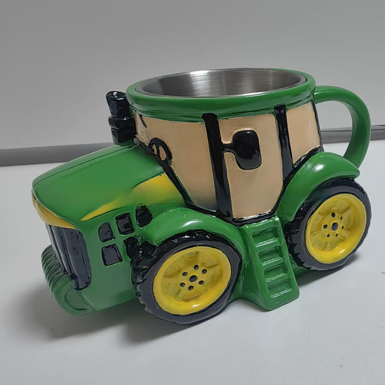 Vintage Melamine Mug | Unique Farm Equipment Design