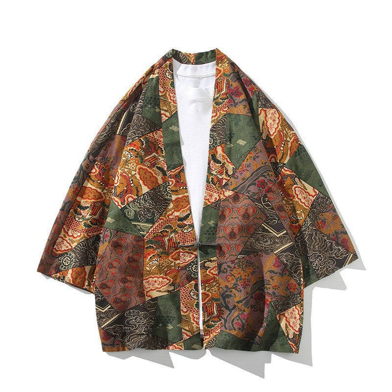 Traditional Chinese Style Shirt | Elegant Short Sleeve Design