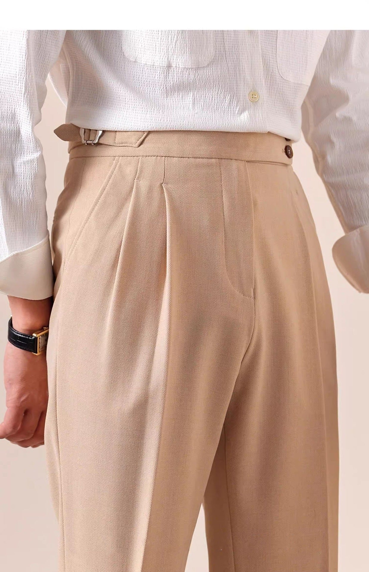 Sophisticated High Waist Straight Leg Trousers for Women