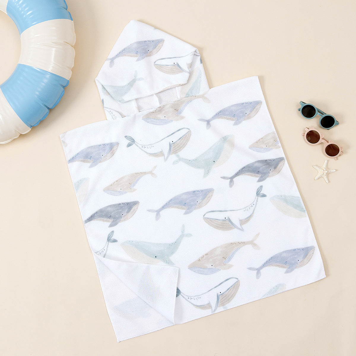 Kids Hooded Bath Towel Cape | Fun, Soft, and Cozy Bath Time Essential
