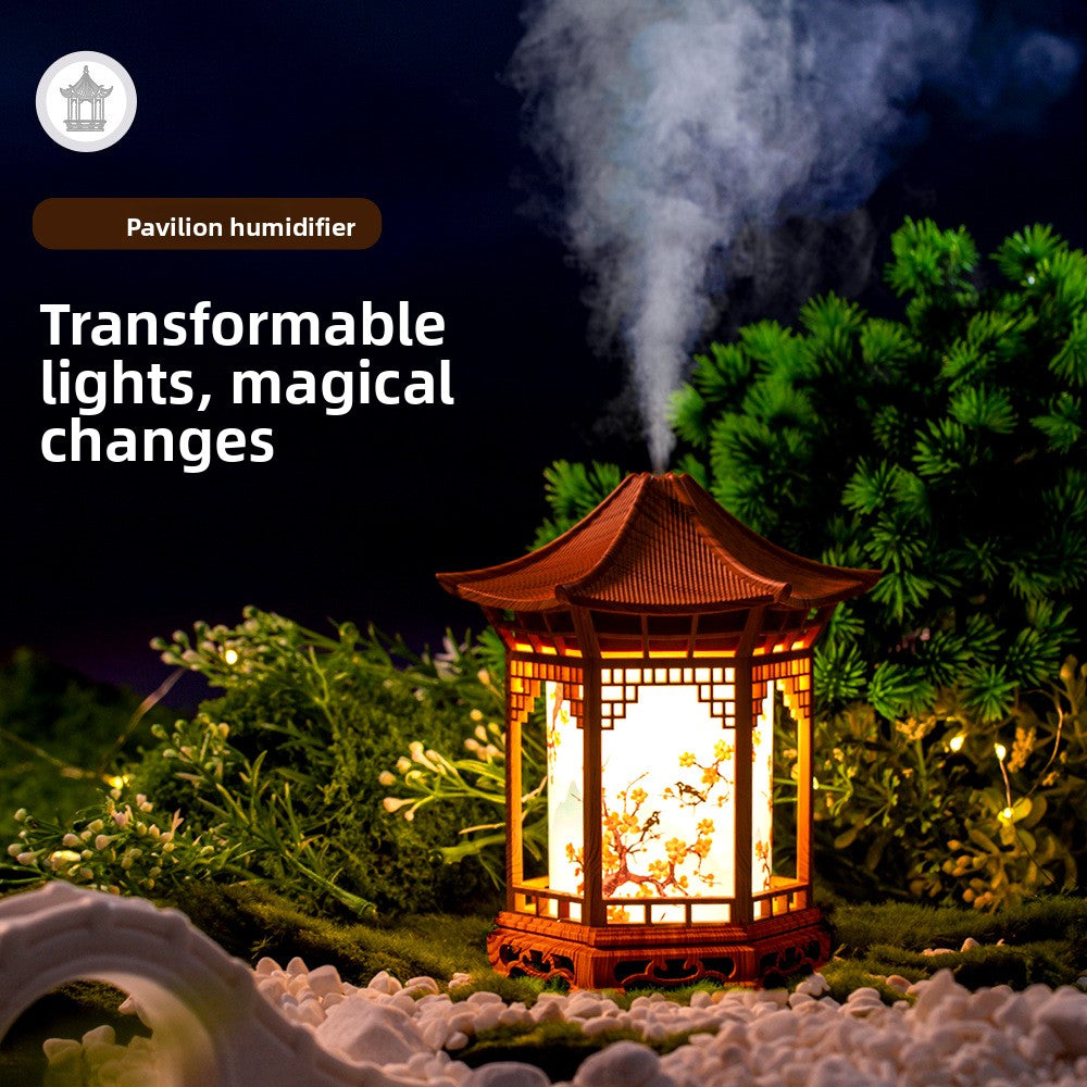Mini USB Desktop Humidifier with Night Light | Compact & Silent