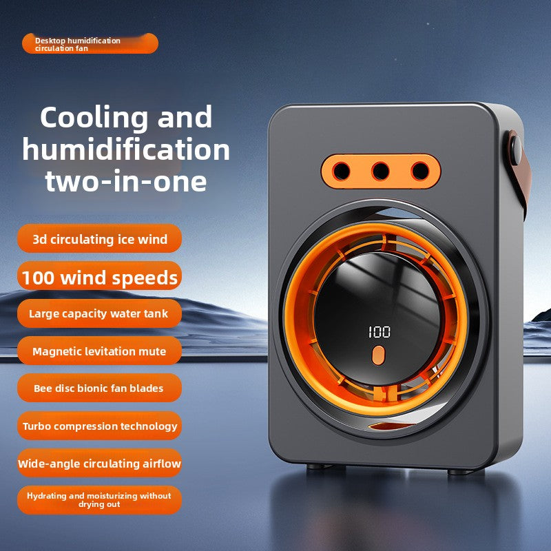 Versatile Desktop Spray Fan | Efficient, Quiet Humidifier