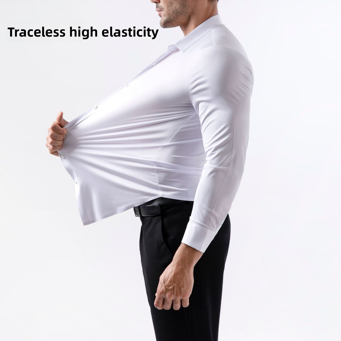Men's Slim Fit Stretch Shirt | Comfort & Style Combined