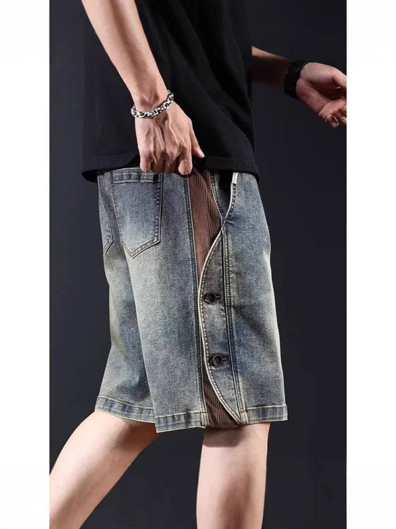 Men's Casual Denim Cargo Shorts | Versatile & Stylish Comfort