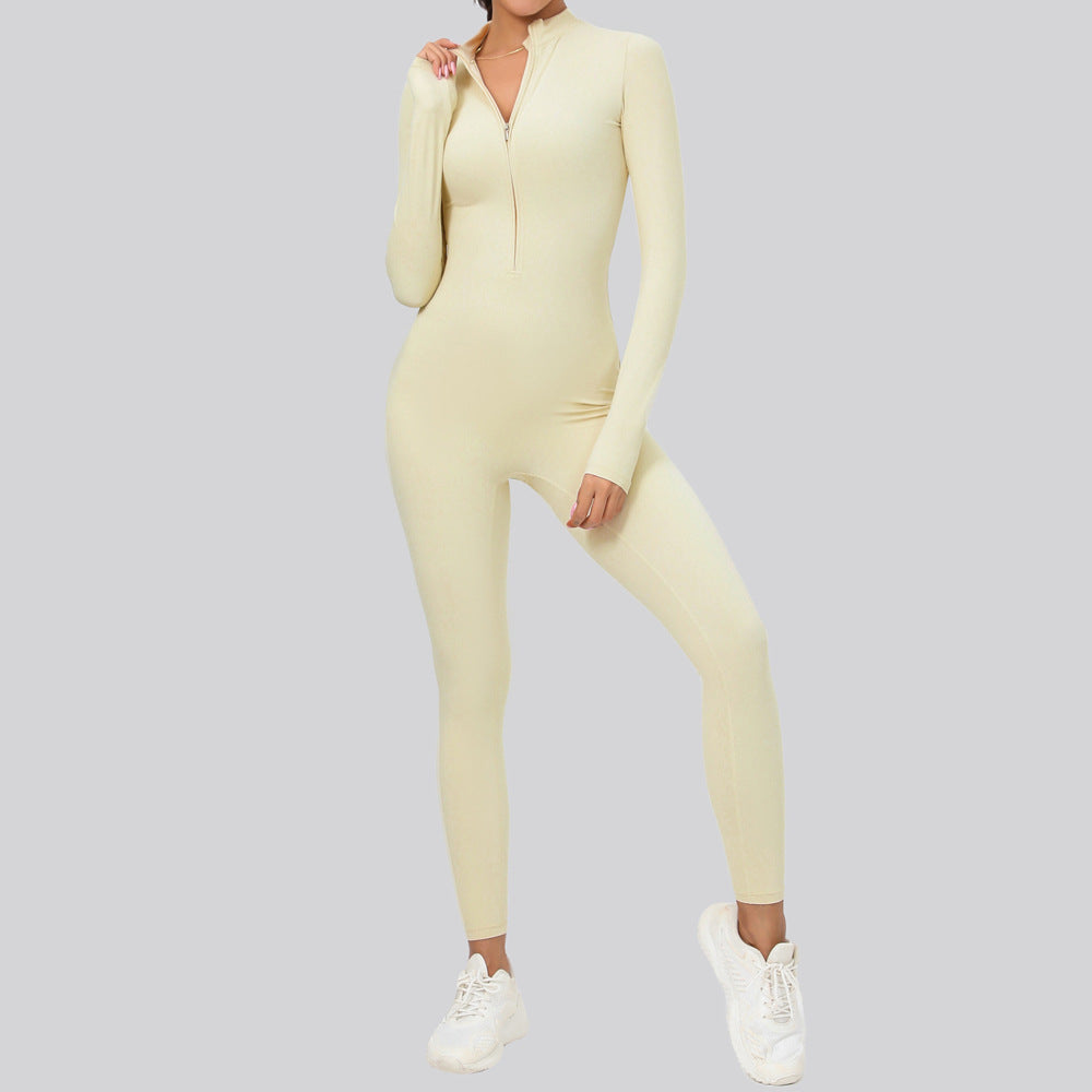 Long Sleeve Yoga One Piece Suit | Comfortable Activewear for All