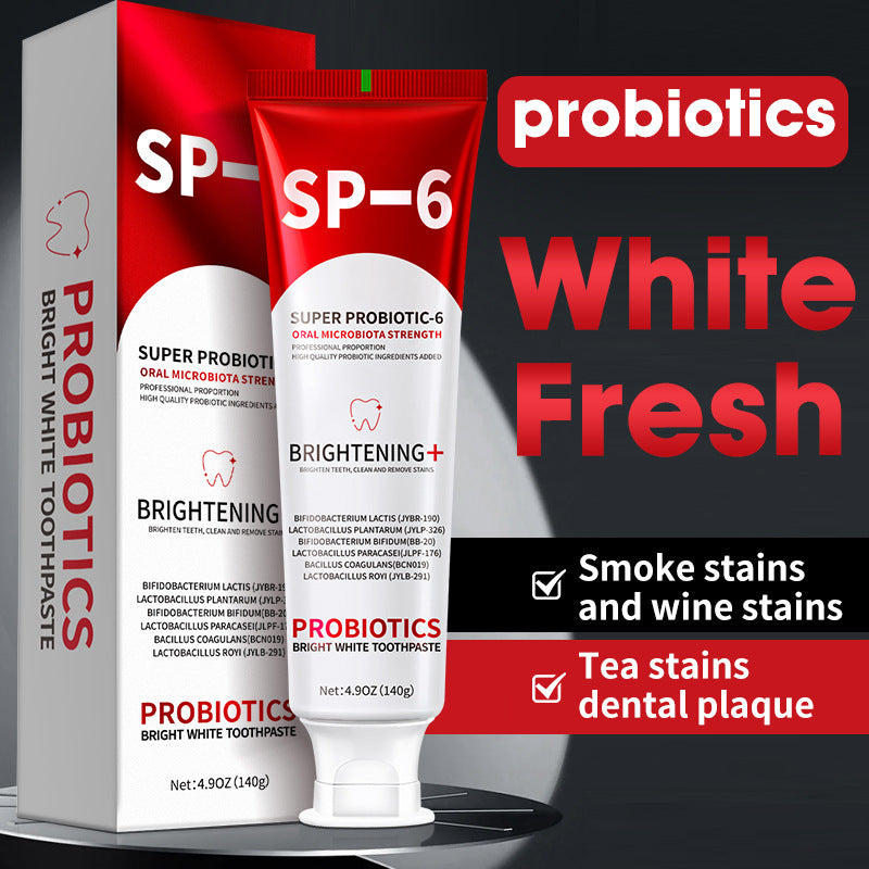 Probiotic Whitening Toothpaste | Brighten Your Smile Naturally