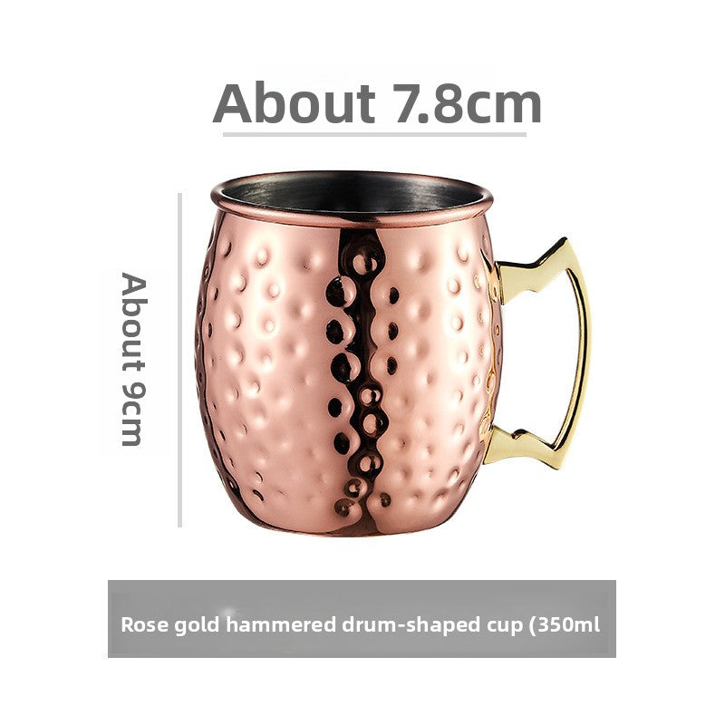 Hammered Cocktail Cup | Premium Stainless Steel Drinkware