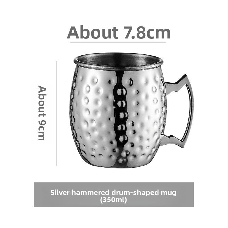 Hammered Cocktail Cup | Premium Stainless Steel Drinkware