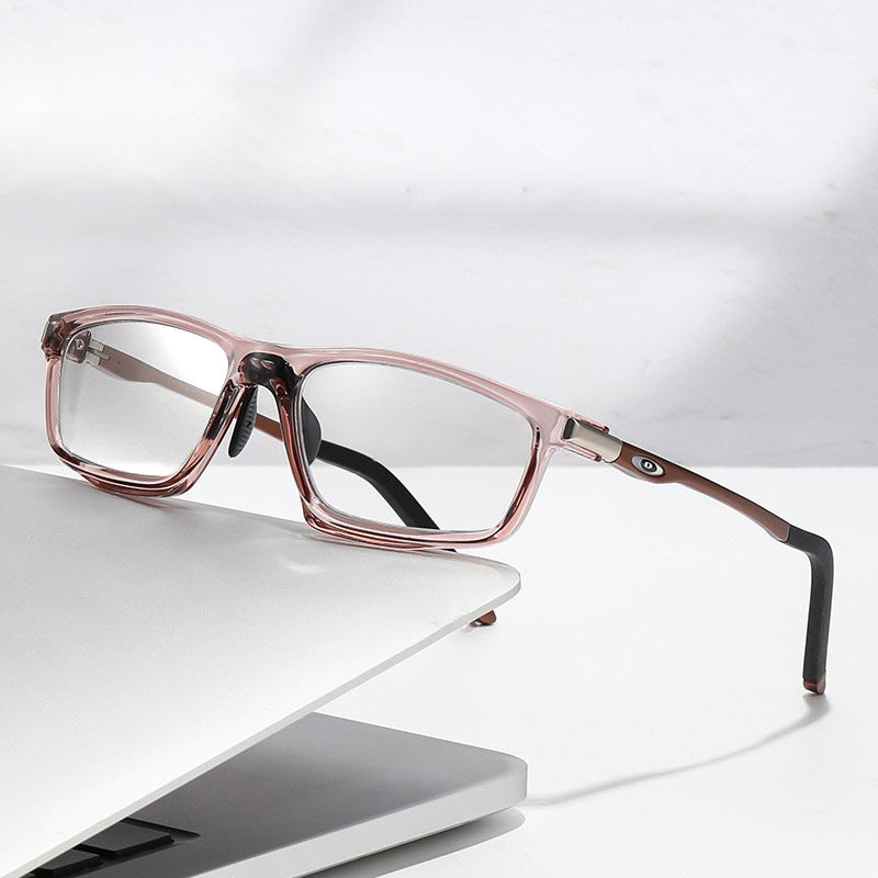 Multifocal Photochromic Reading Glasses with Spring Hinges