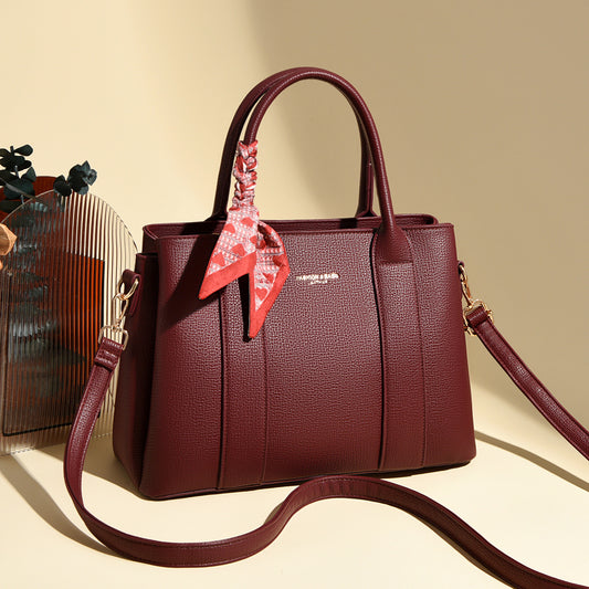 Minimalist Single Strap Shoulder Bag | Stylish PU Leather Design