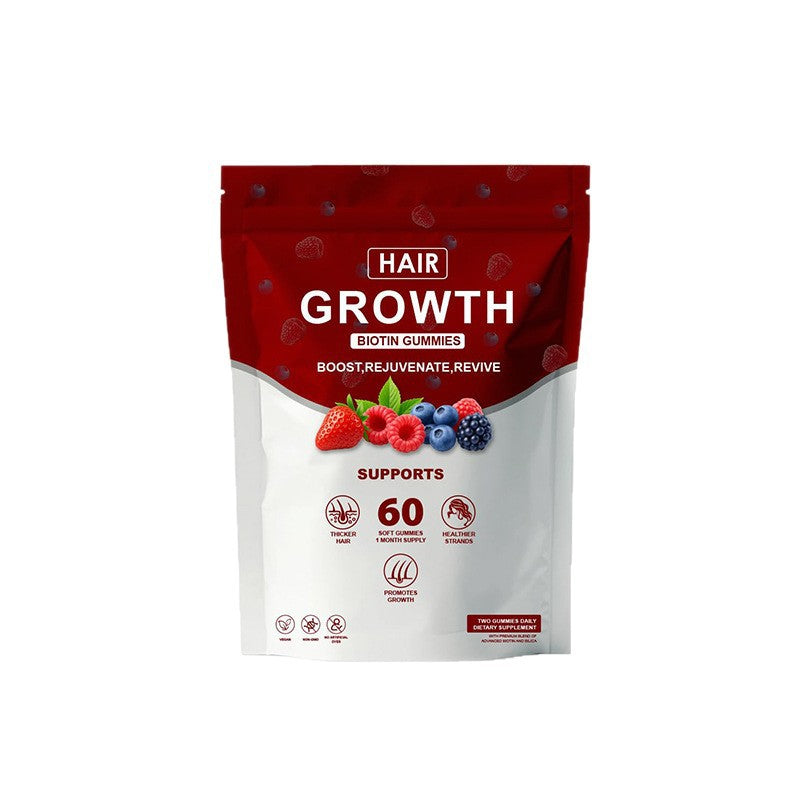 Hair Growth Supplement Gummies | Boost Your Hair Health Naturally