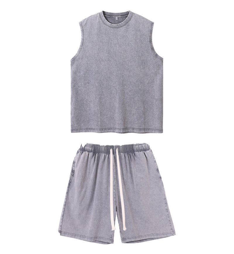 Men's Cotton Vintage Vest | Loose Fit Casual Wear