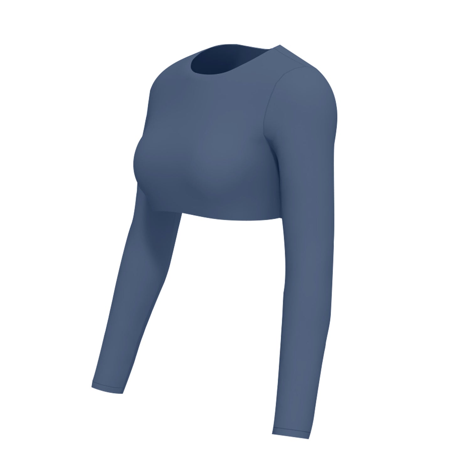 Women's Long Sleeve Yoga Top | Stylish Activewear with Cutout