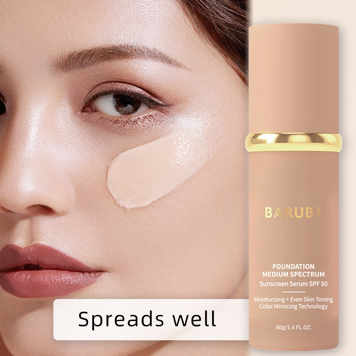 Temperature Changing Foundation Cream | Natural Coverage for All Skin