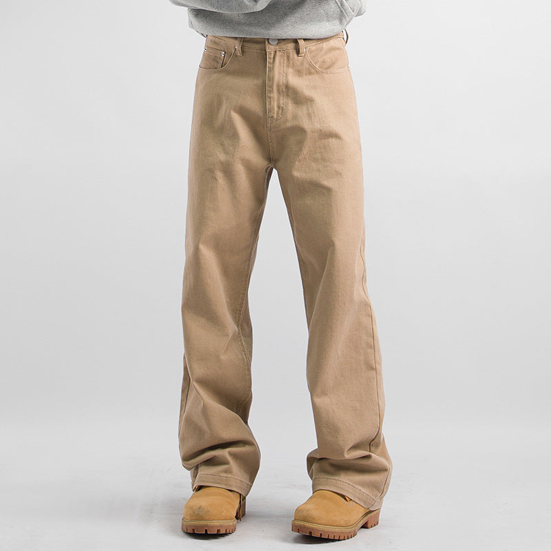Retro Cotton Casual Trousers | Stylish & Comfortable Fit