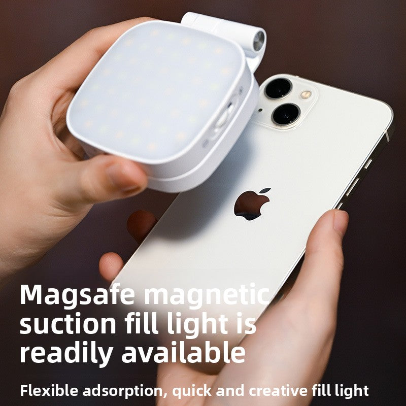 Magnetic Portable Makeup Mirror Light | Adjustable Brightness & Design