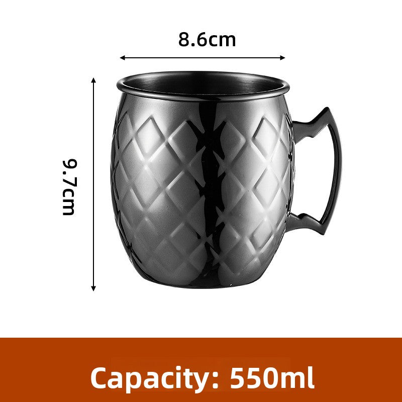 Hammered Cocktail Cup | Premium Stainless Steel Drinkware
