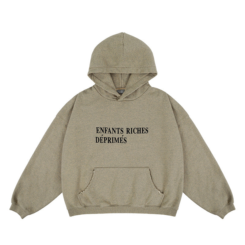 Gradient Fleece Hooded Sweatshirt | Stylish & Cozy Casual Wear