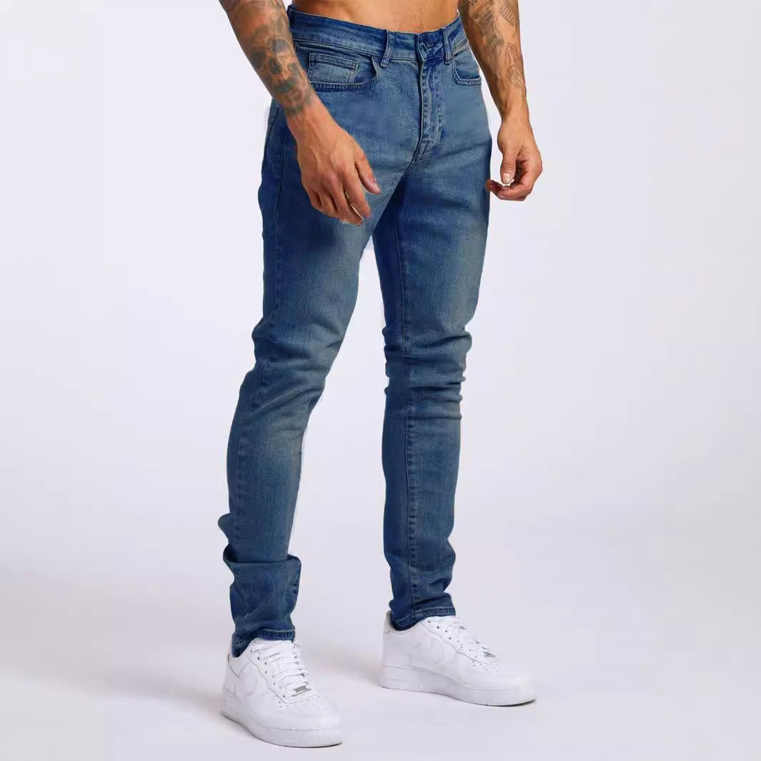 Slim-Fit Jeans for Men | Stylish & Comfortable Denim Bottoms
