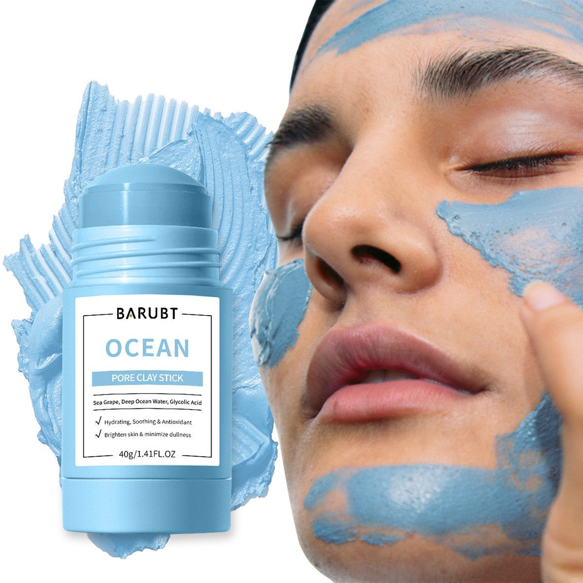 Strawberry Puree Mask Stick | Deep Cleansing Skin Care