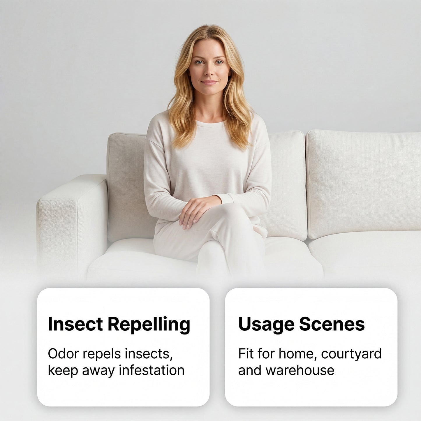 Odorless Insect Repellent Powder for Home and Garden Use
