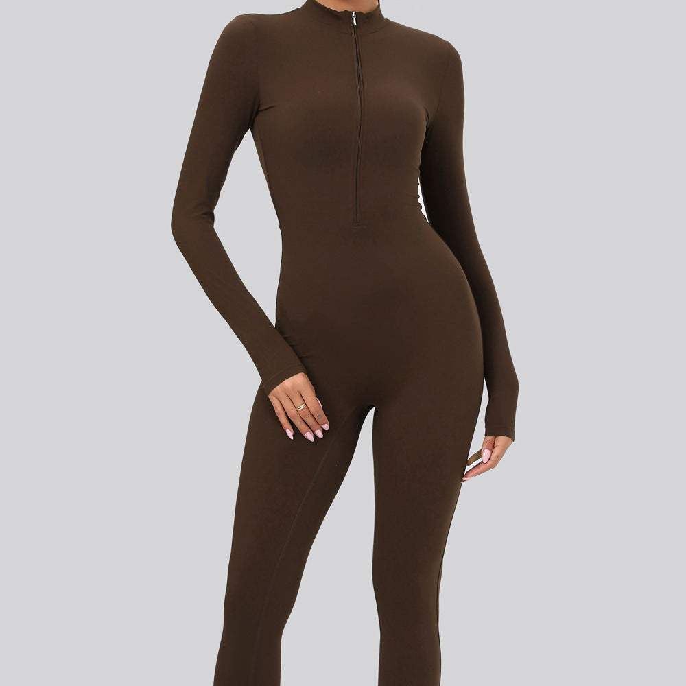 Long Sleeve Yoga One Piece Suit | Comfortable Activewear for All