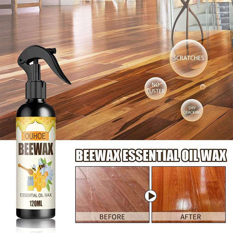 Natural Wood Floor Care Wax Cleaner for Shine & Protection