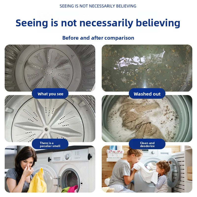 Drum Cleaning Powder for Washing Machines | Deep Clean & Easy Use